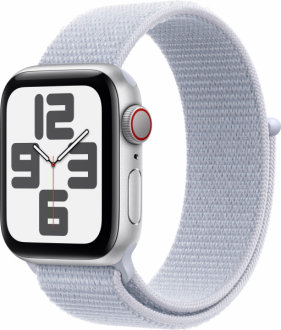 Apple Watch SE 2 2024 Cellular 44mm Alüminyum Kasa ve Spor Loop görsel 3