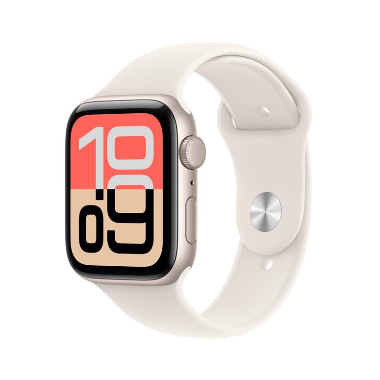 Apple Watch SE 3 44mm Alüminyum Kasa ve Spor Kordon