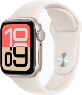 Apple Watch SE 3 44mm Alüminyum Kasa ve Spor Kordon görsel 2