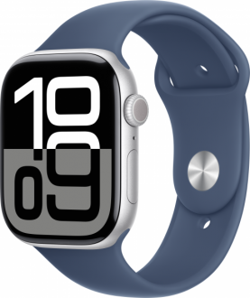 Apple Watch Series 10 46mm Alüminyum Kasa ve Spor Kordon görsel 2