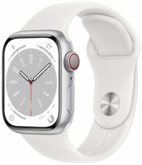 Apple Watch Series 8 41mm Alüminyum Kasa ve Spor Kordon görsel 3