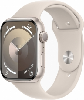 Apple Watch Series 9 45mm Alüminyum Kasa ve Spor Kordon görsel 3