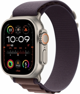 Apple Watch Ultra 2 Titanyum Kasa ve Alpine Loop görsel 2