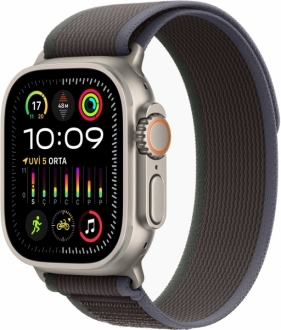 Apple Watch Ultra 2 Titanyum Kasa ve Trail Loop görsel 2