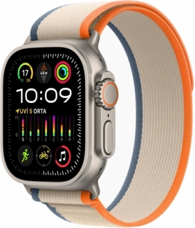 Apple Watch Ultra 2 Titanyum Kasa ve Trail Loop görsel 3