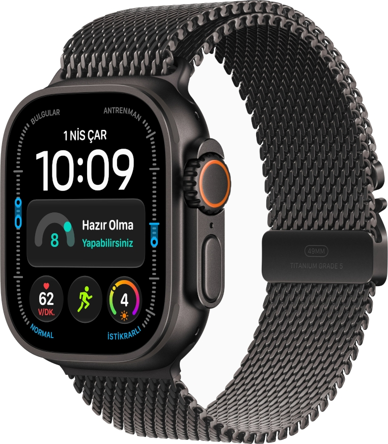 Apple Watch Ultra 4 Titanyum Milano Loop