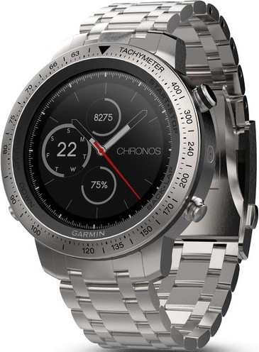Garmin Fenix Chronos Brushed Stainless Steel