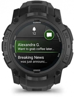 Garmin Instinct 3 AMOLED Tactical 50mm görsel 2