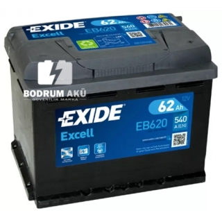 Exide Excell EB620 12V 62Ah