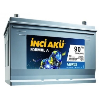 İnci Akü Formul A Taurus 12V 90Ah