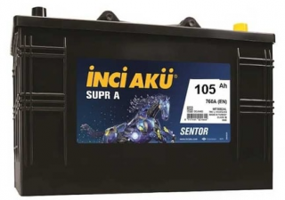 İnci Akü Supr A Sentor 12V 105Ah