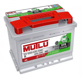 Mutlu Akü EFB 12V 63Ah