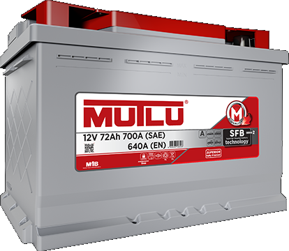 Mutlu Akü SFB Seri 2 12V 72Ah
