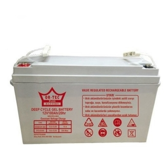 Or-Tec Jel 12V 100Ah