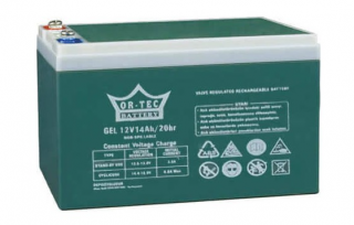 Or-Tec Jel 12V 14Ah
