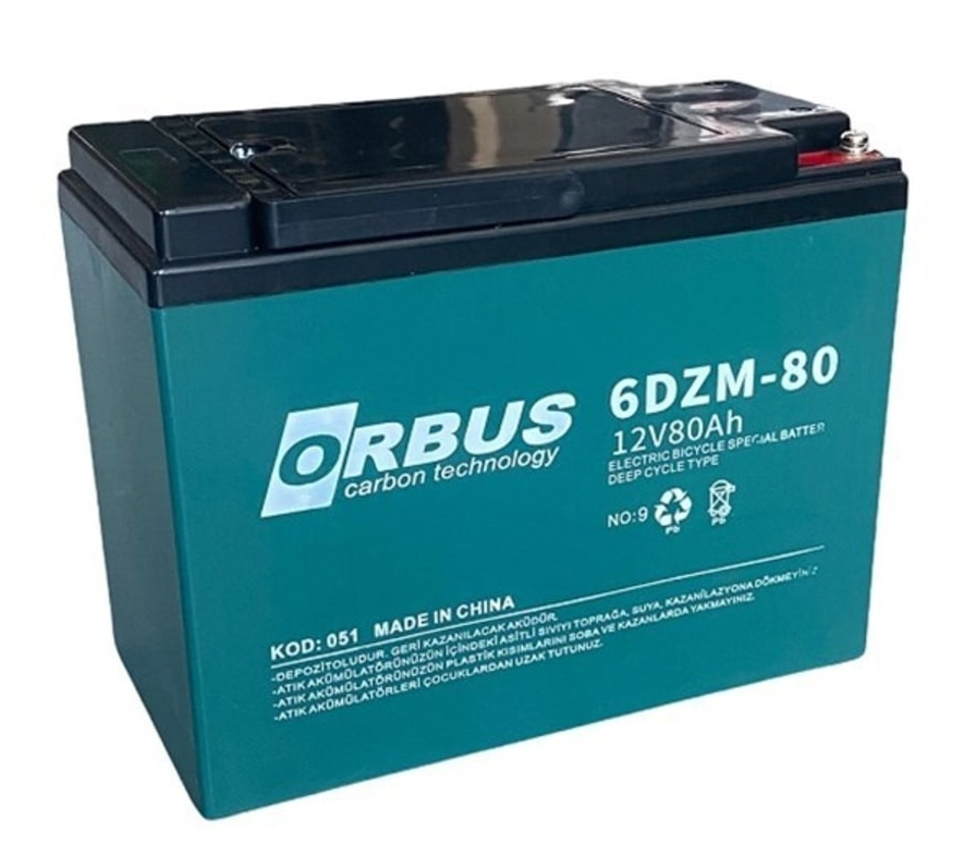 Orbus 6DZM-80 12V 80Ah