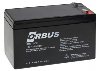 Orbus ORB12-7.2 12V 7.2 Ah