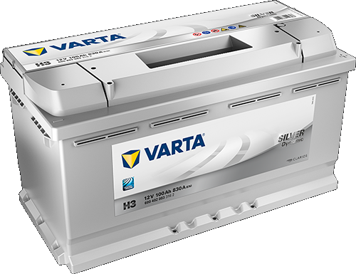 Varta Silver Dynamic H3 12V 100Ah