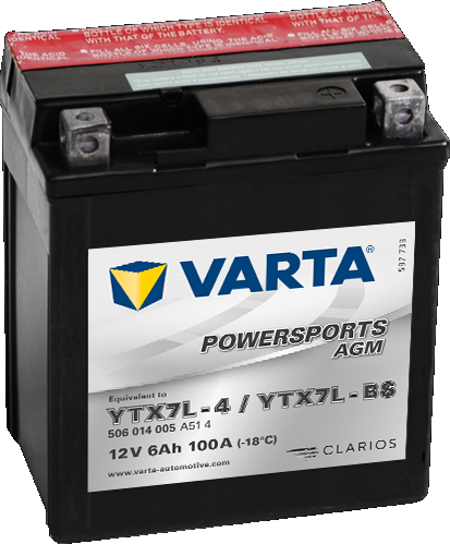Varta YTX7L-BS 12V 6Ah