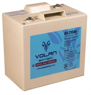 Volan Battery Marin Jel 6V 210Ah