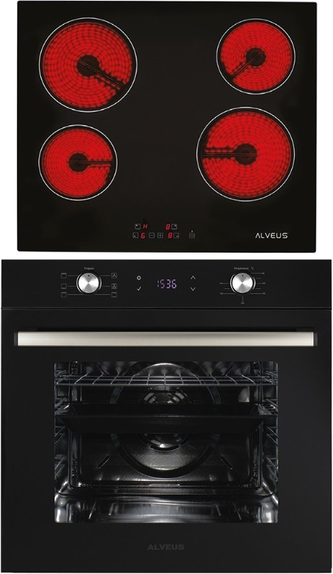 Alveus Vitro 627 Siyah 2'li