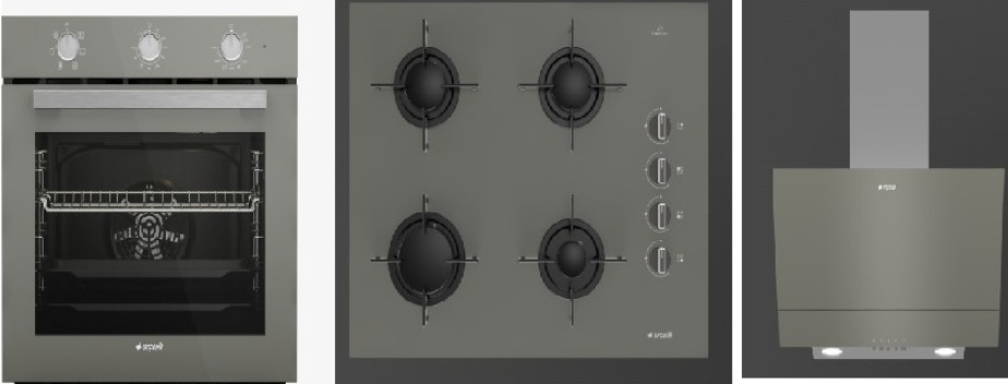 Arçelik Gri OCD-T-651-EG-AFC-220-G-ADE-605-G