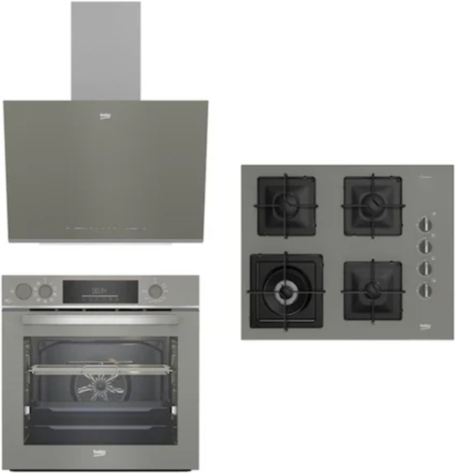 Beko Gri BOCD-K-6510-EWG-BFC-631-G-BDE-6062-G