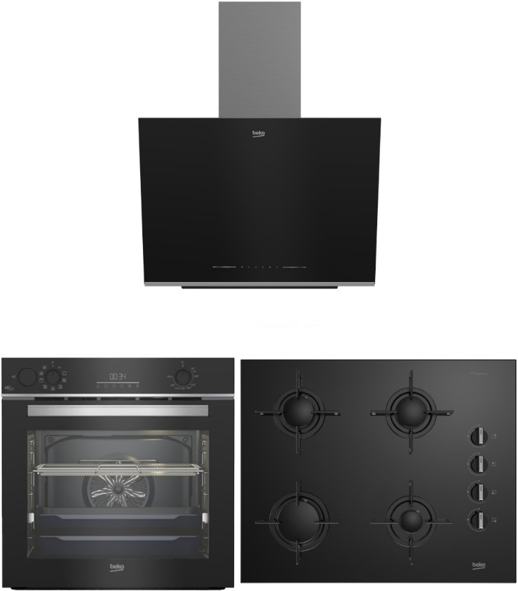 Beko Siyah BOCD-T-6510-ES-BFC-631-S-BDE-6062-S