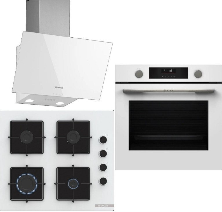 Bosch Beyaz 3 Lü Ankastre Set 343