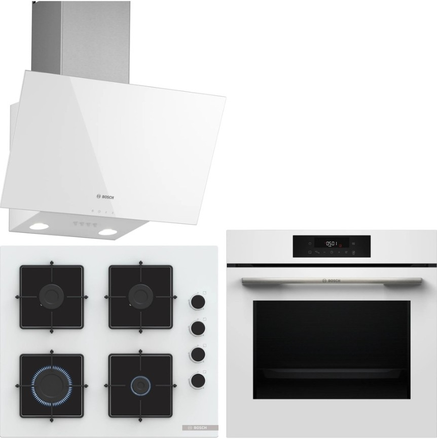 Bosch Beyaz 3 Lü Ankastre Set 491