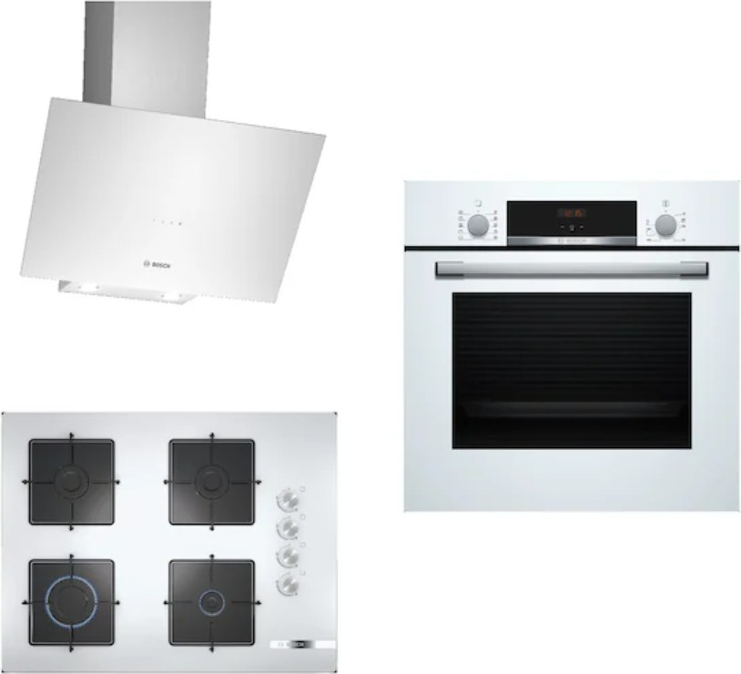 Bosch Beyaz POP7C2O12O-HBF514BW1T-DWK64PJ20T