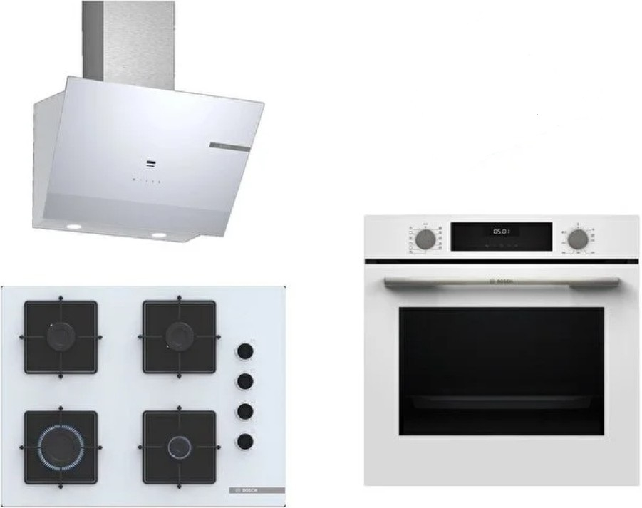Bosch Beyaz POP7C2P30O-HUA717BV0T-DWK67PJ20T