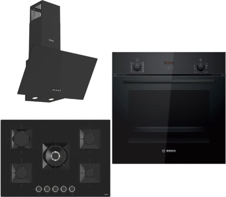 Bosch & Ferre Siyah SS035-HBF512BB1T-D086