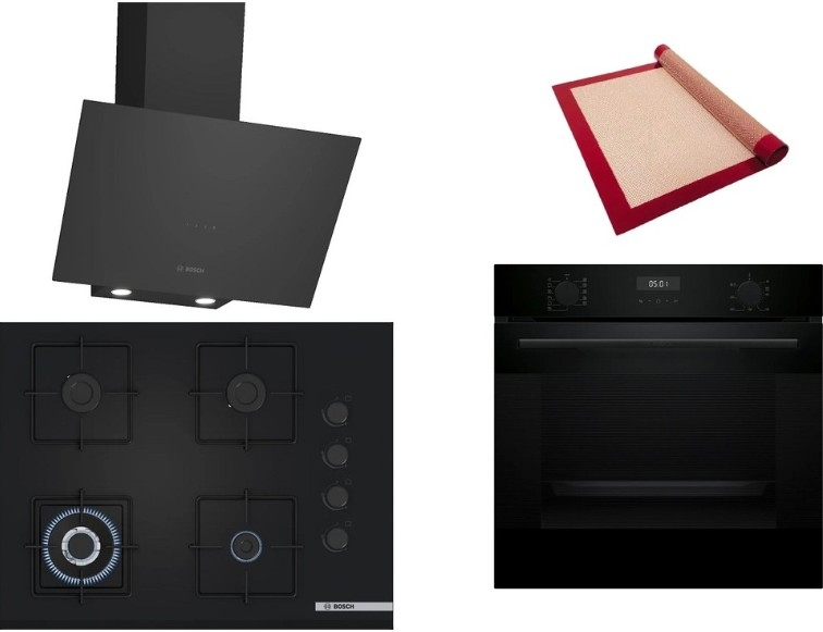 Bosch Siyah Set 348