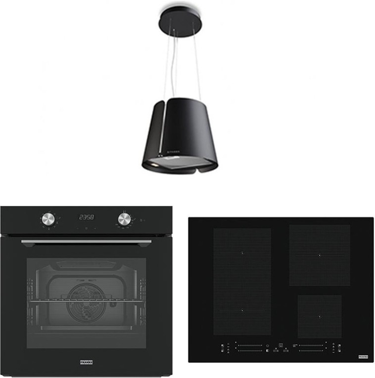 Franke Siyah FMA-654-I-FP-XS-FMA-86-H-BK-BEAT-INOX-F45