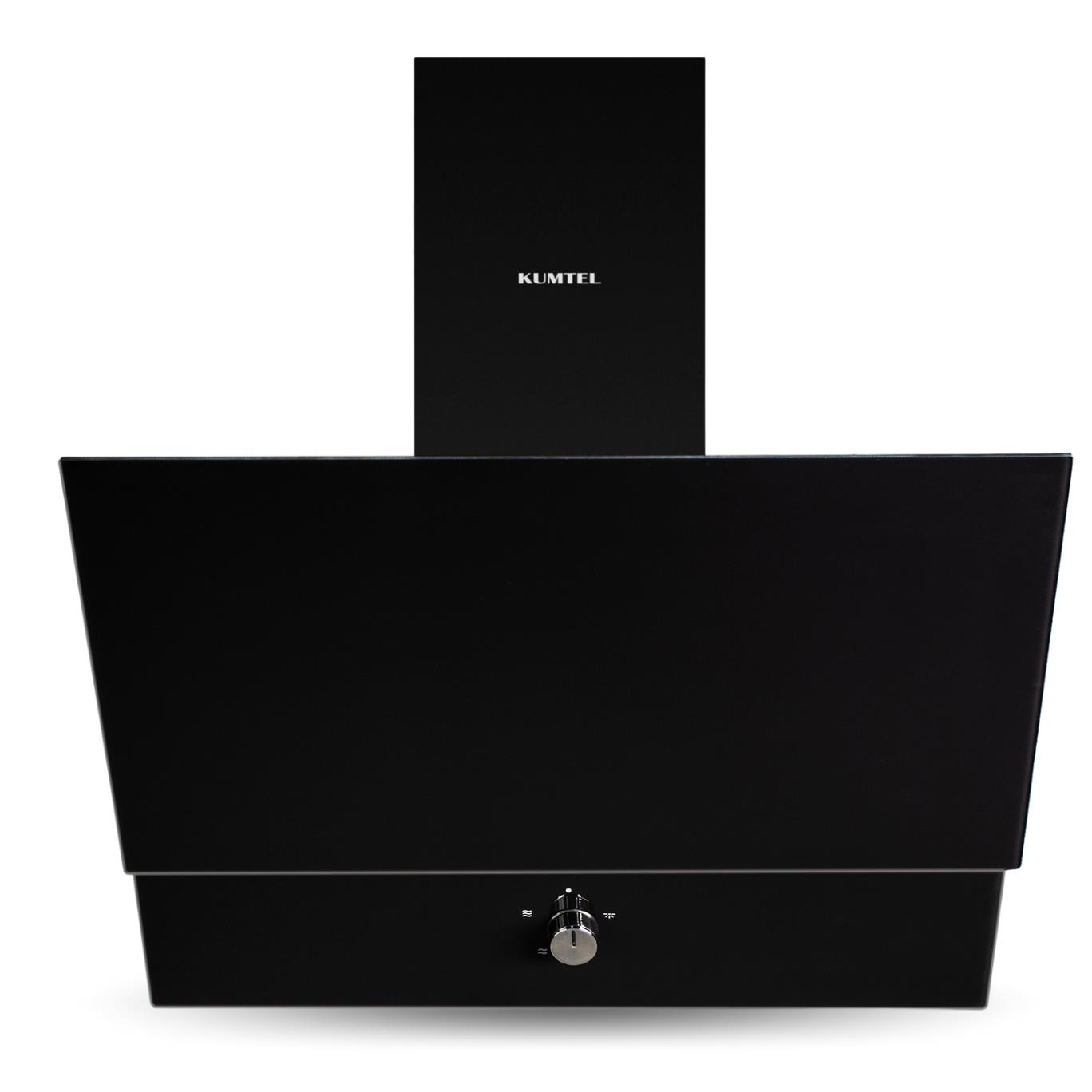 Kumtel Home Siyah Cam Ankastre Set (KK000179) görsel 2