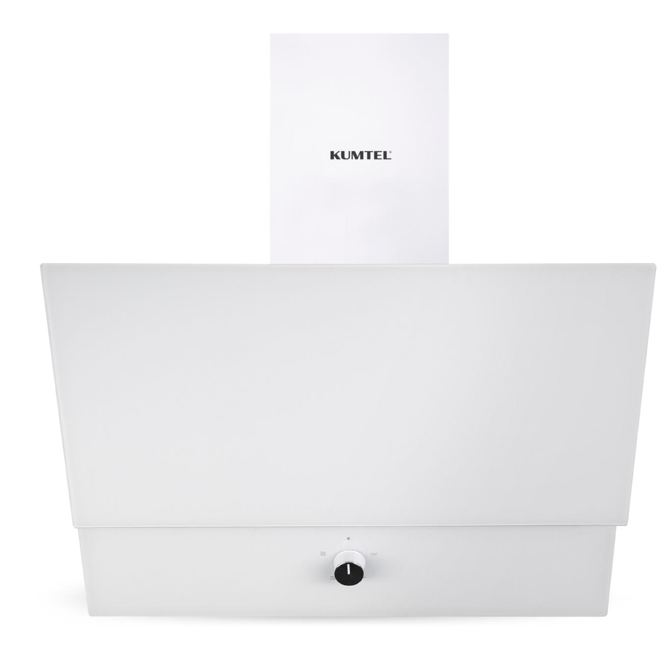 Kumtel Kristal Beyaz Cam Ankastre Set (KK000177) görsel 2