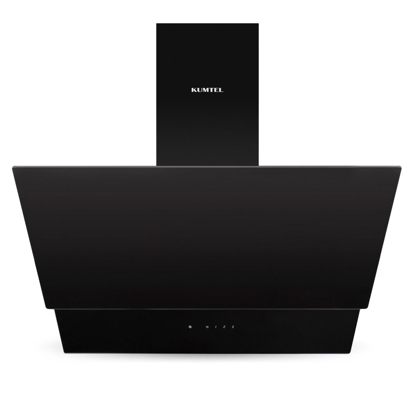 Kumtel Vitro Dijital Siyah Cam Ankastre Set (KK000448) görsel 2