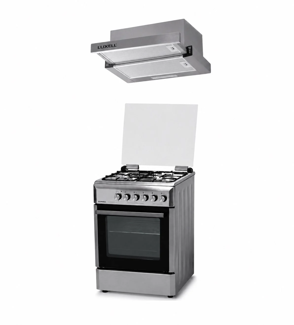 Luxell İnox Solo Set Lpg (Atlantis Tamboy Fırın - Opall Aspiratör)