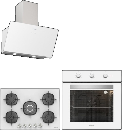 Silverline Beyaz CS5622W01-BO6503W01-3457-SOHO