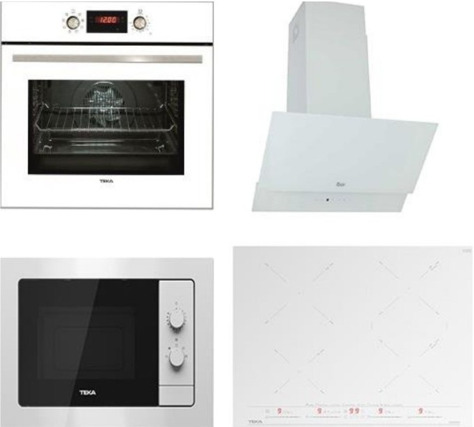 Teka Beyaz IZC-64630-WH-MST-HAK-629-WH-TVT-60-1