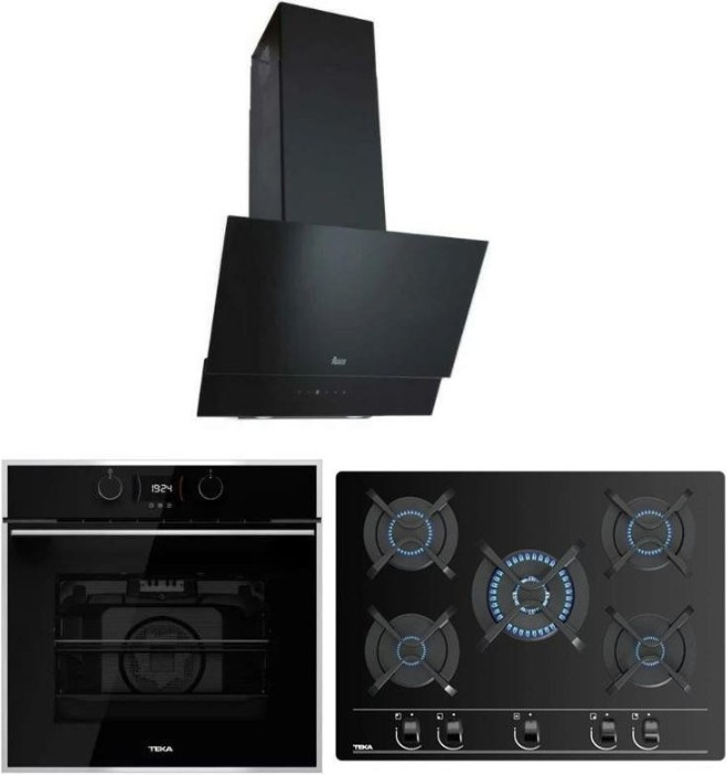 Teka Siyah GBC-75030-KBC-BK-HLB-840-SS-TVT-60-1
