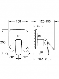Grohe Cubeo 1017782430 görsel 2