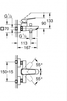 Grohe Cubeo 1018132430 görsel 2