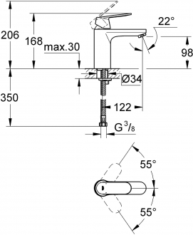 Grohe Eurocosmo 23327000 görsel 2