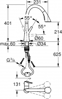 Grohe Zedra 32294002 görsel 2