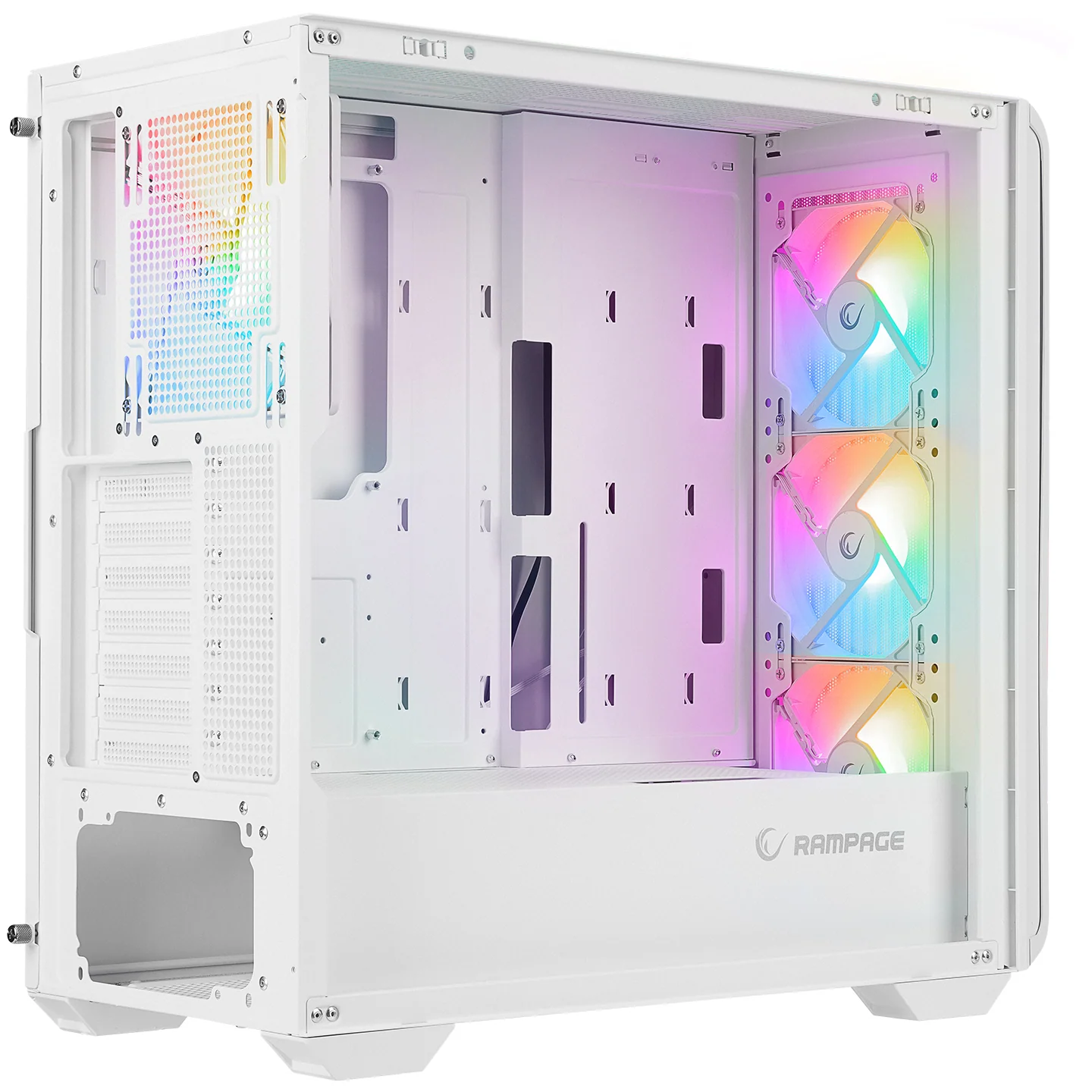Rampage CRAFT - Mesh Atx Mid-T Oyuncu Kasası-Beyaz görsel 3