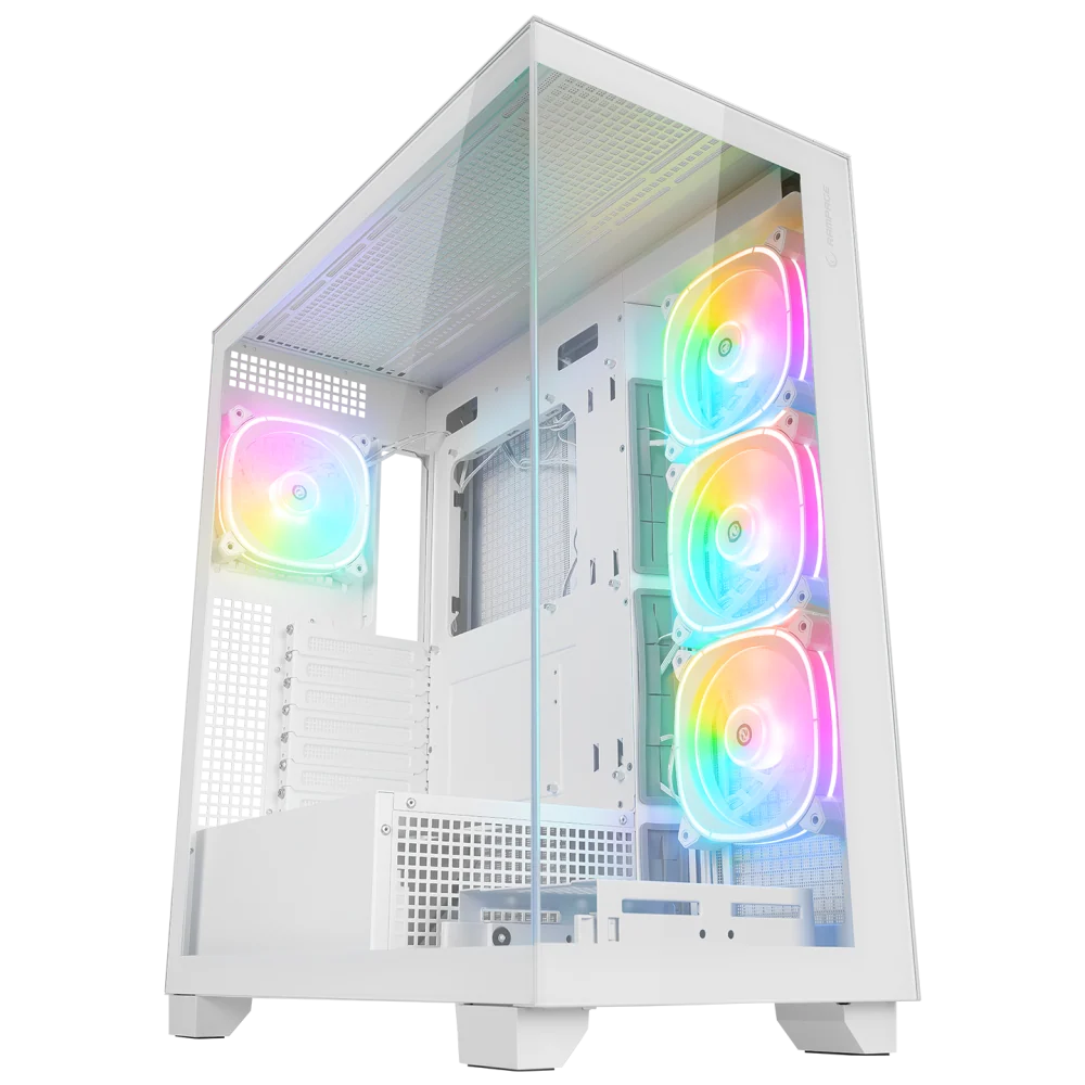 Rampage HYDRA V1 WHITE - Hydra V1 E-Atx Exclusive Oyuncu Kasası-Beyaz