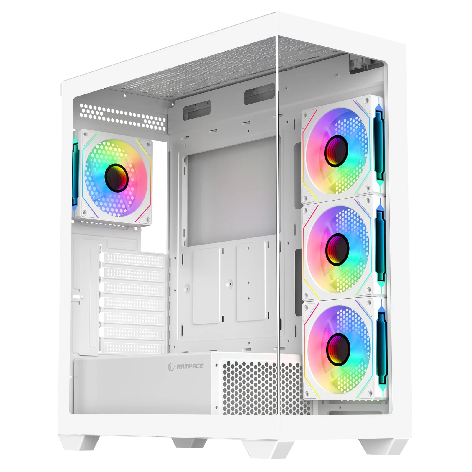 Rampage HYDRA V4 - V4 750W 80 Plus Atx Mid-T Oyuncu Kasası-Beyaz