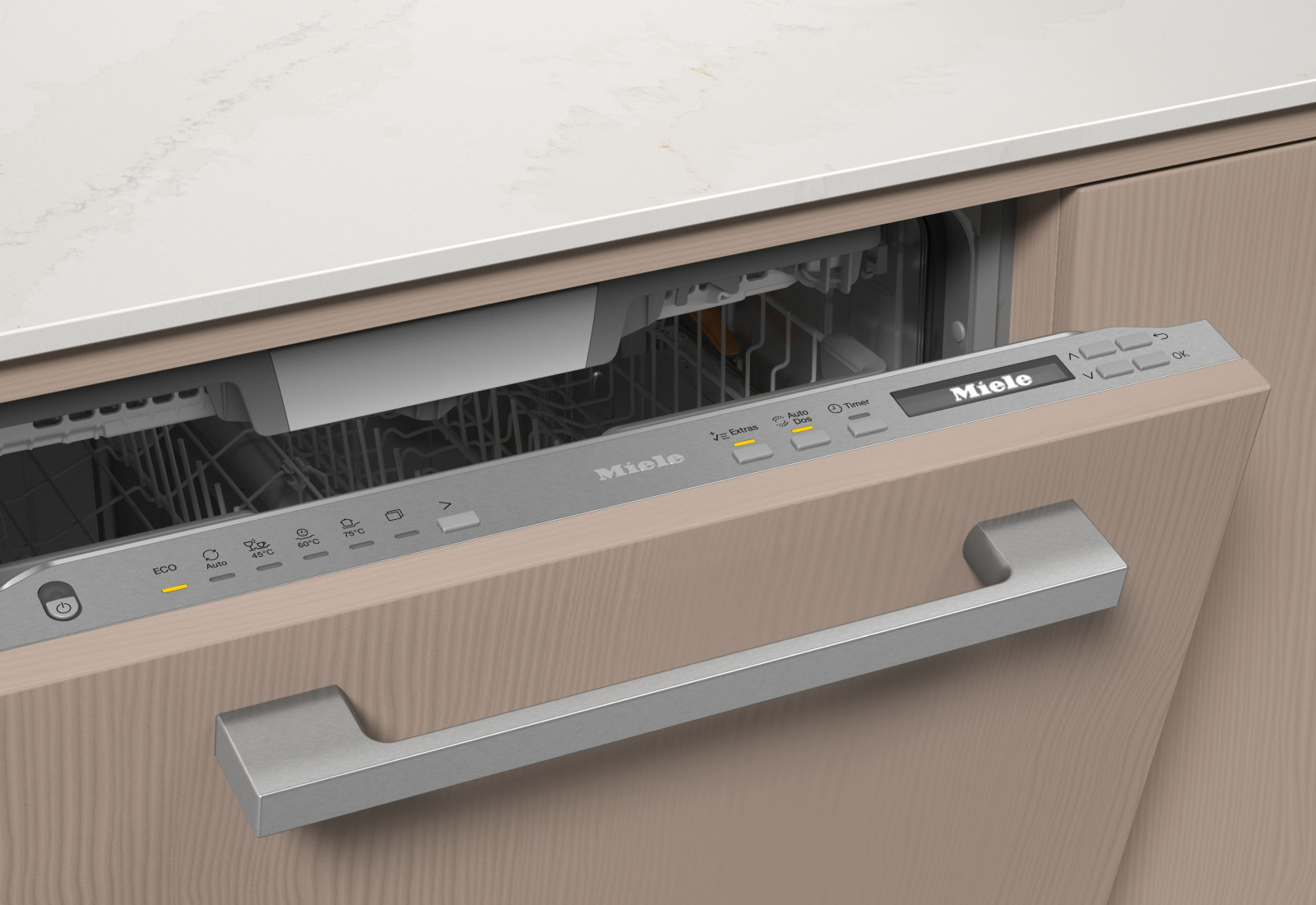 Miele G 7080 SCVi AutoDos Paslanmaz çelik